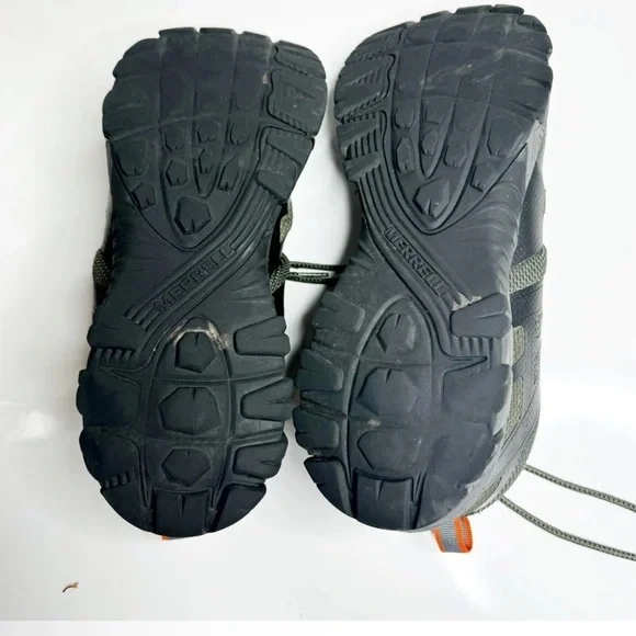 Merrell Meru Low Top Lace Up Hiking Shoes Olive Black J034425 Men’s Size 11 - Picture 5 of 6